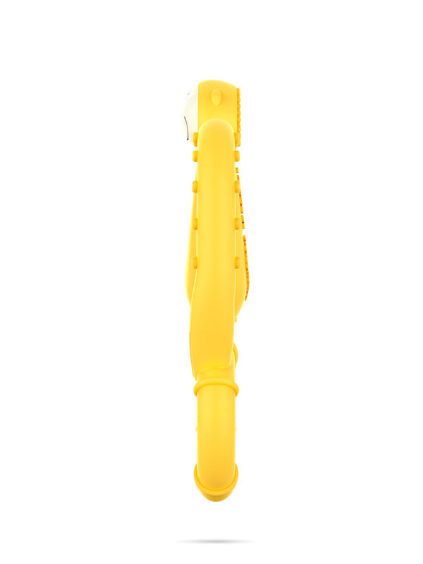 Mini Monkey Teether - Yellow Feeding