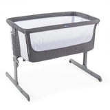 Chicco Next2Me Air Bundle - Dark Grey Bedside Crib