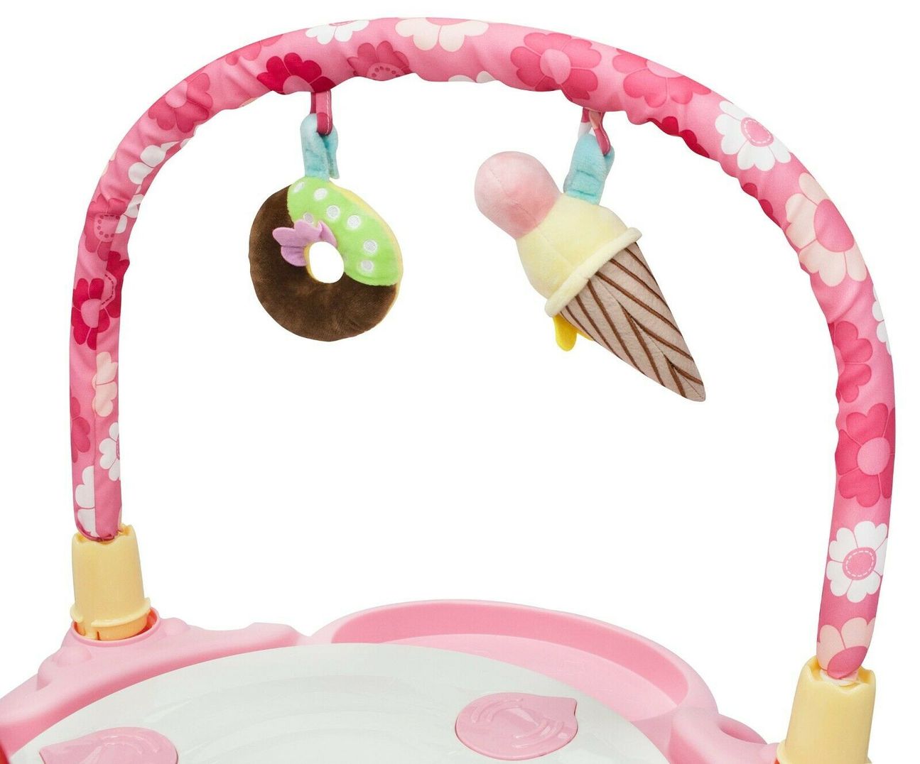 Isafe 2 In 1 Activity Centre Entertainer Daisy Garden Bouncers & Playmats