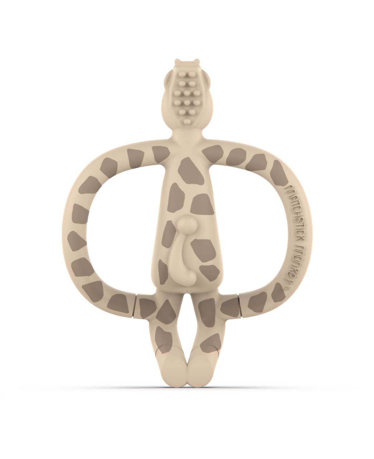 Gigi Giraffe Teether Feeding