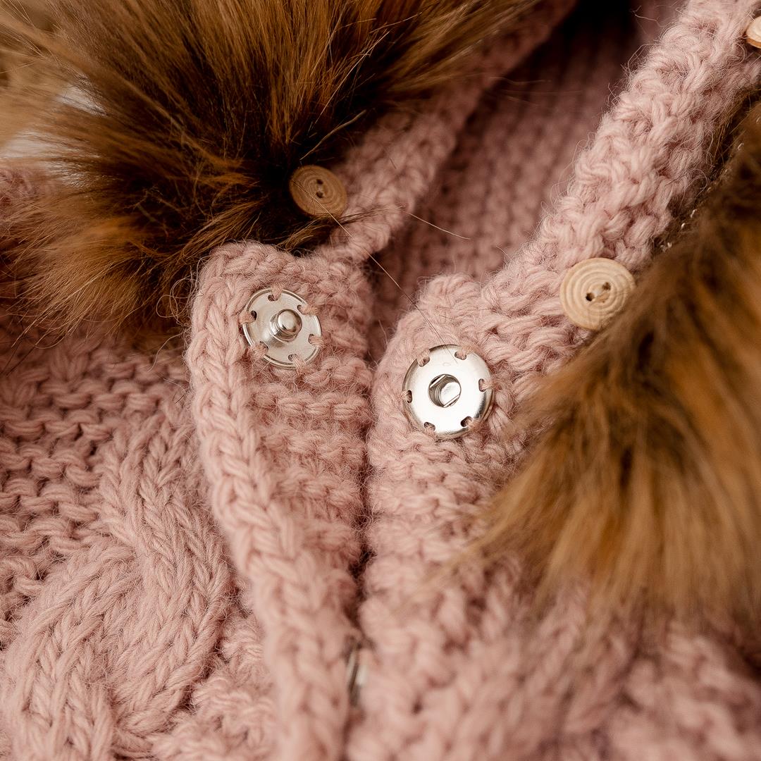 Bizzi Growin Alpaca Pram Suit - Pink