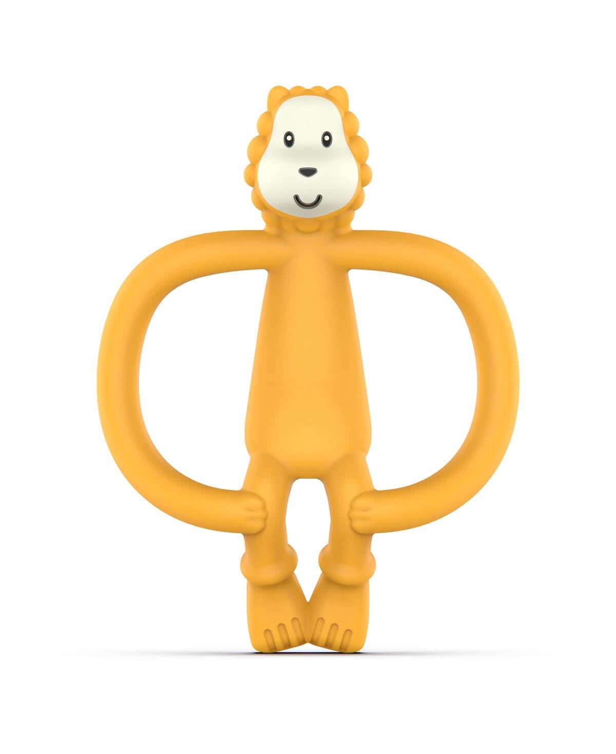 Ludo Lion Teether Feeding
