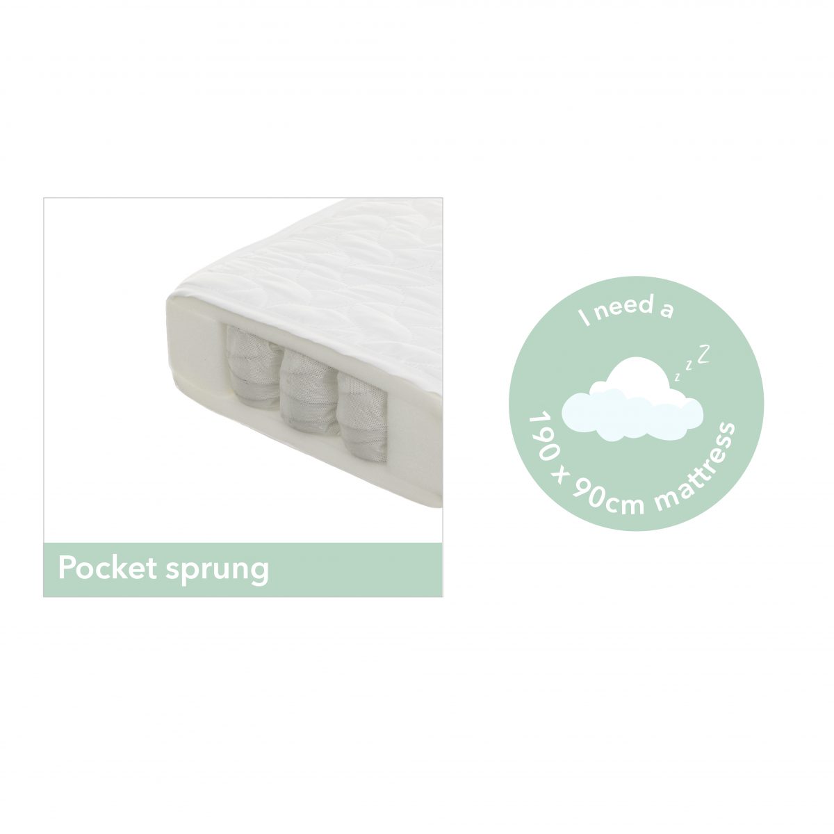 Obaby Gatsby Single Bed Velvet Grey