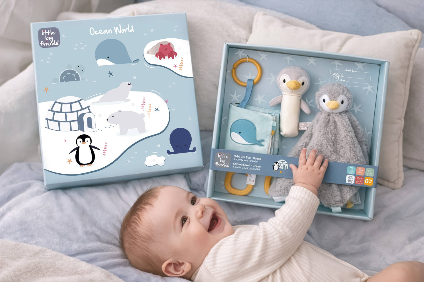 Little Big Friends Baby Gift Box - Ocean
