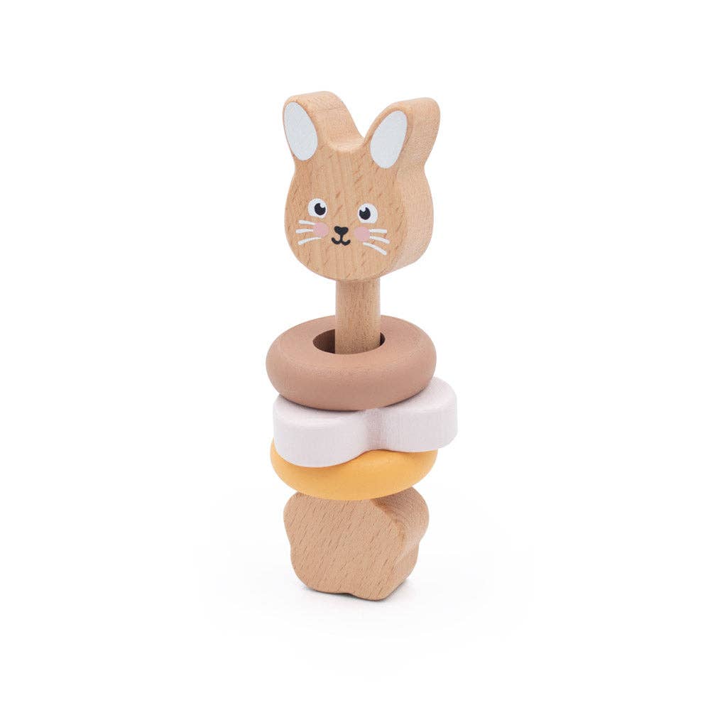 Jumini Bunny Ring Rattle