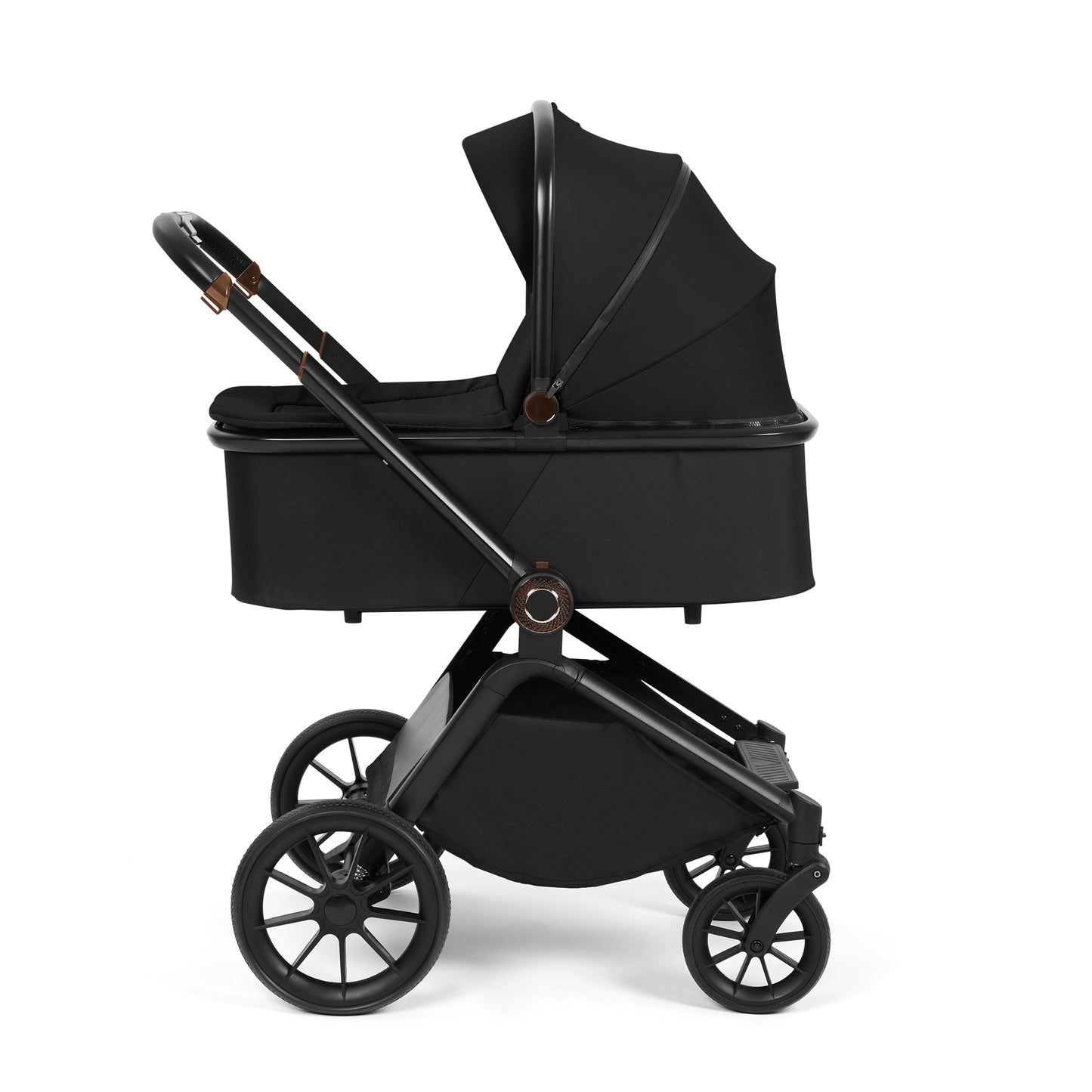 Ickle Bubba Altima I-size Travel System & Home 14 Piece Bundle Black