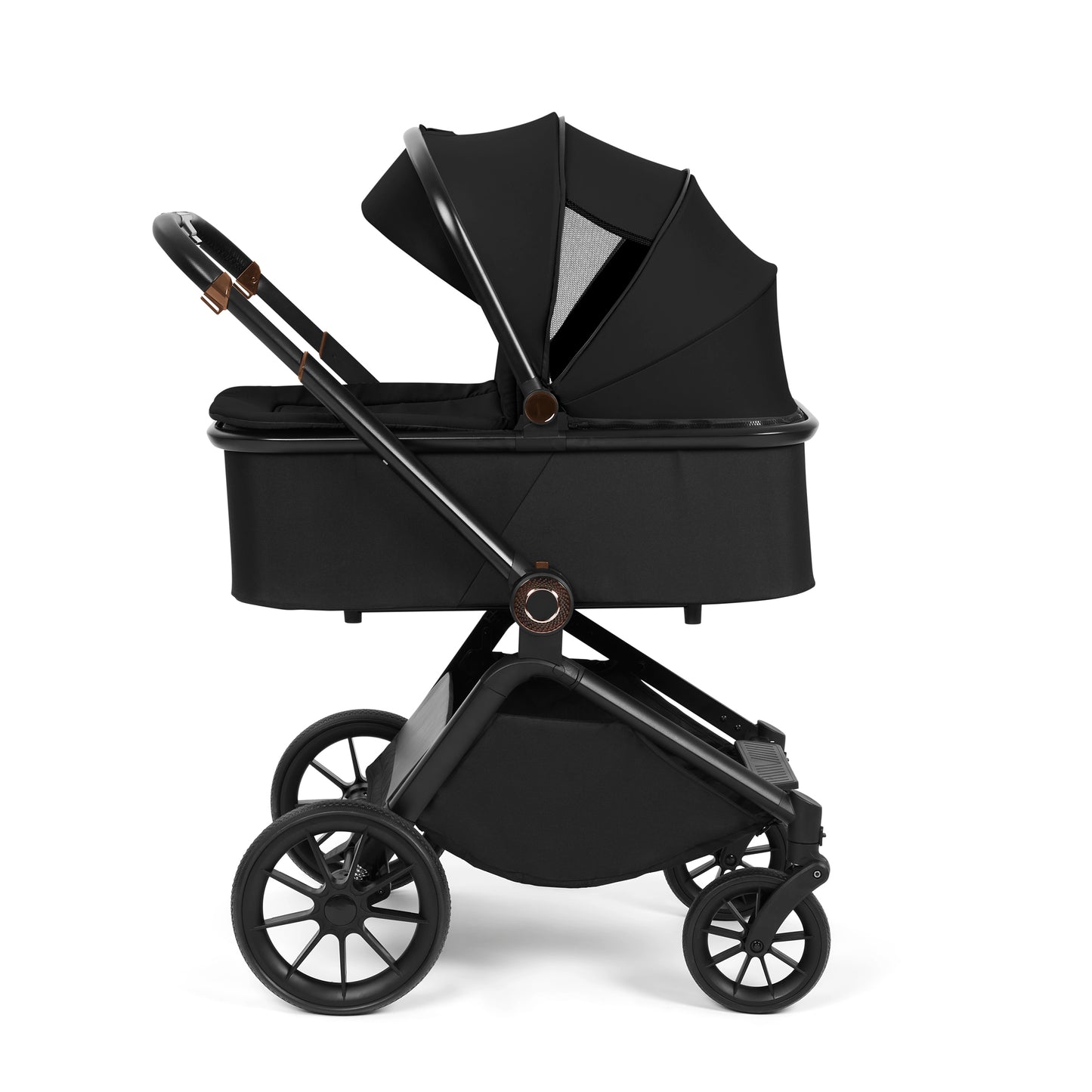 Ickle Bubba Altima I-size Travel System & Home 14 Piece Bundle Black