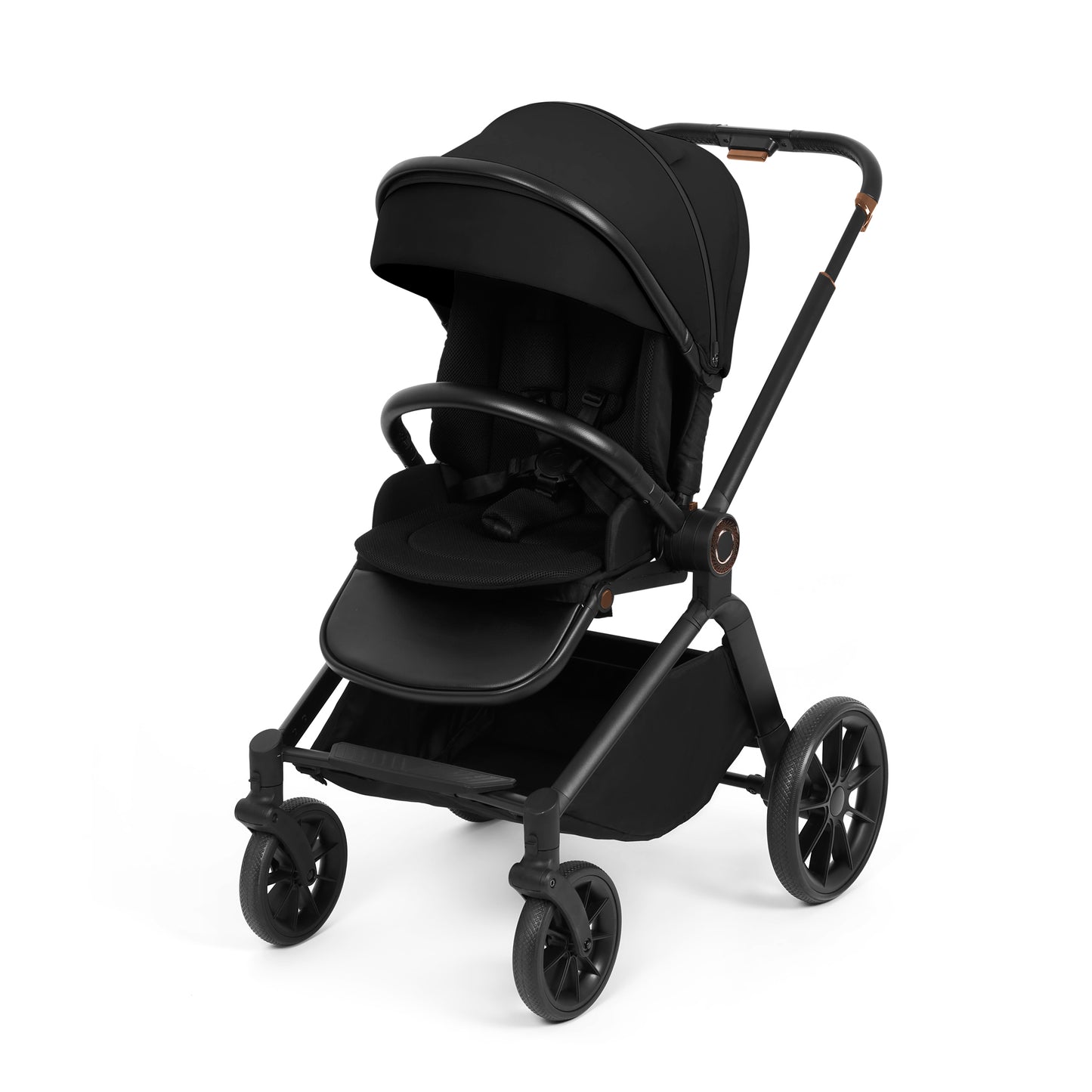 Ickle Bubba Altima I-size Travel System & Home 14 Piece Bundle Black