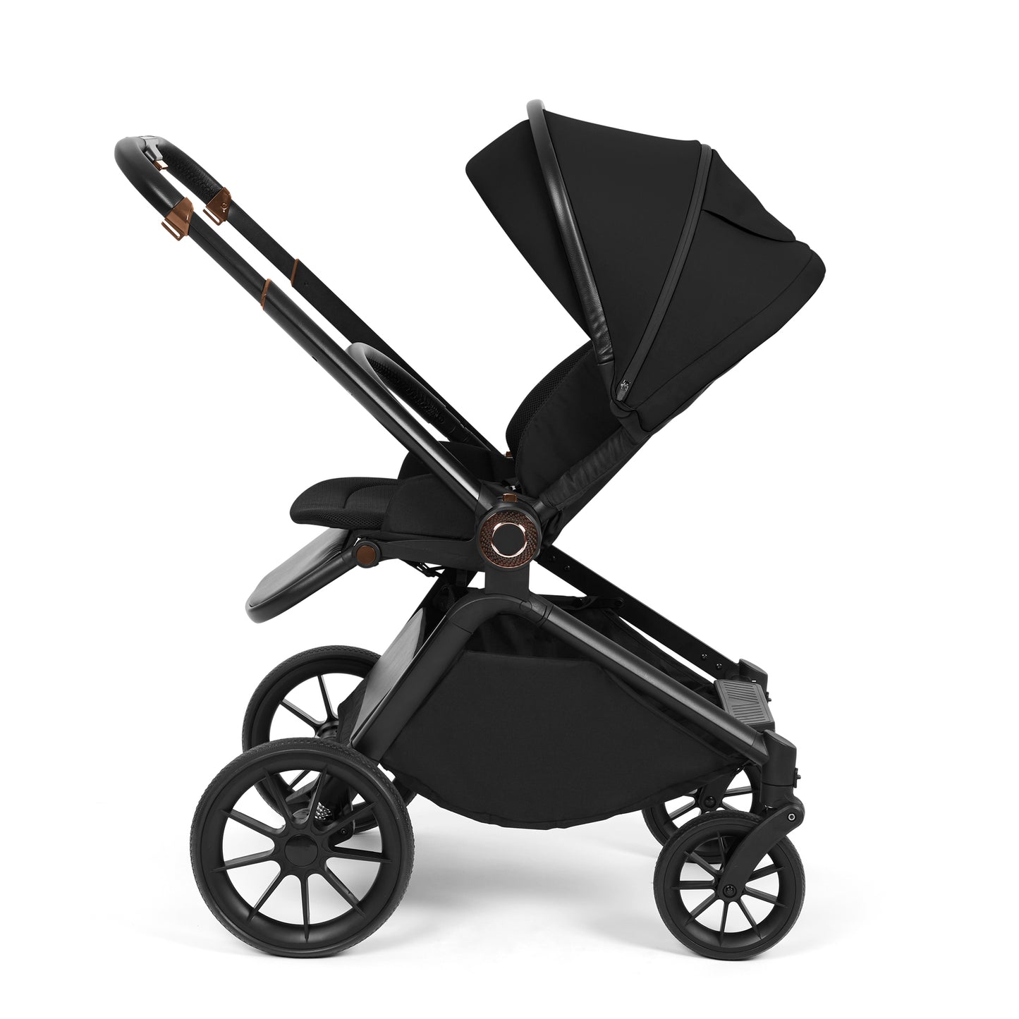 Ickle Bubba Altima I-size Travel System & Home 14 Piece Bundle Black