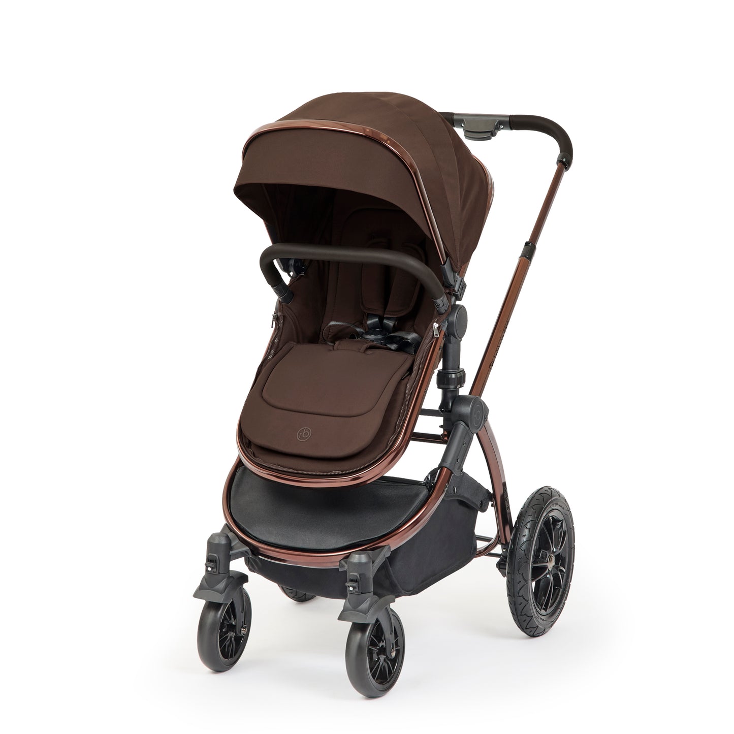Ickle Bubba Stomp Luxe Elements Edition 12 Piece Pram Chestnut
