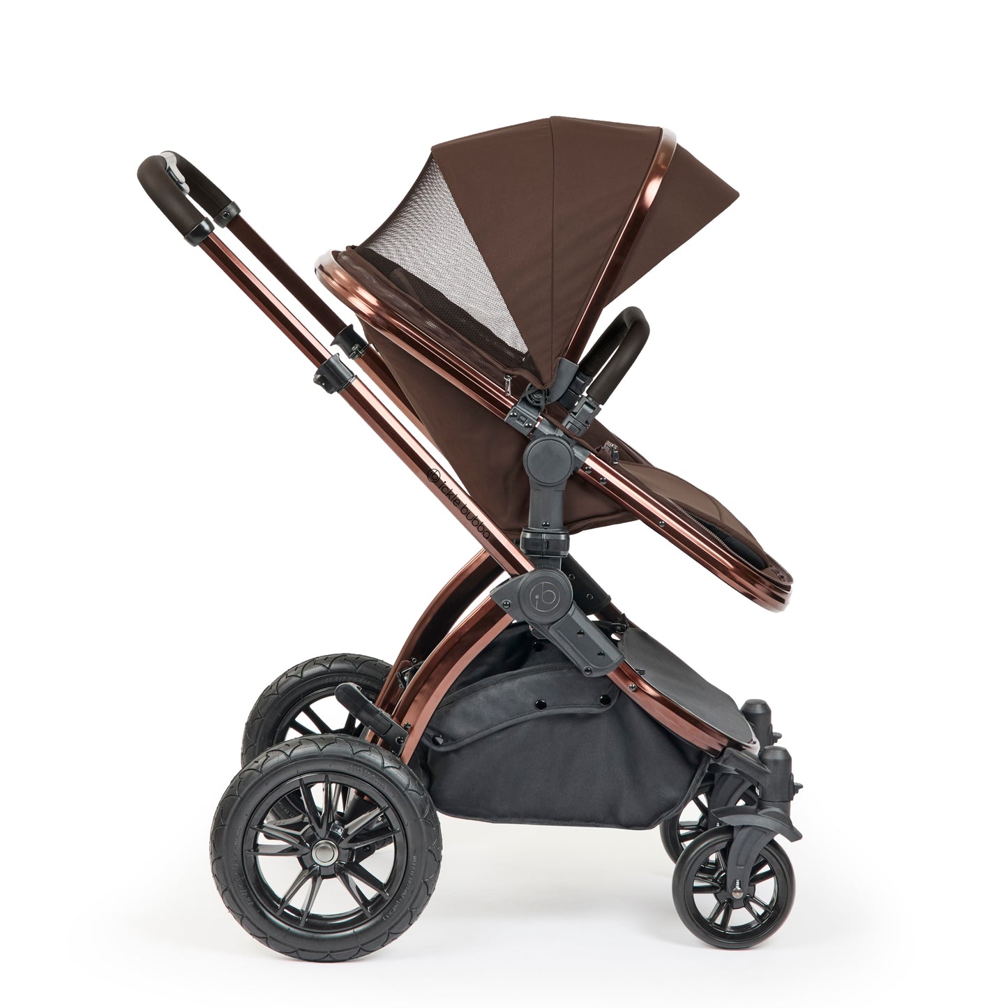 Ickle Bubba Stomp Luxe Elements Edition 12 Piece Pram Chestnut