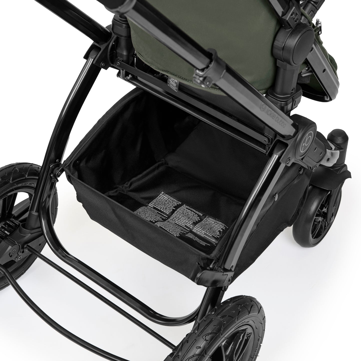 Ickle Bubba Stomp Luxe Elements Edition 12 Piece Pram Forest