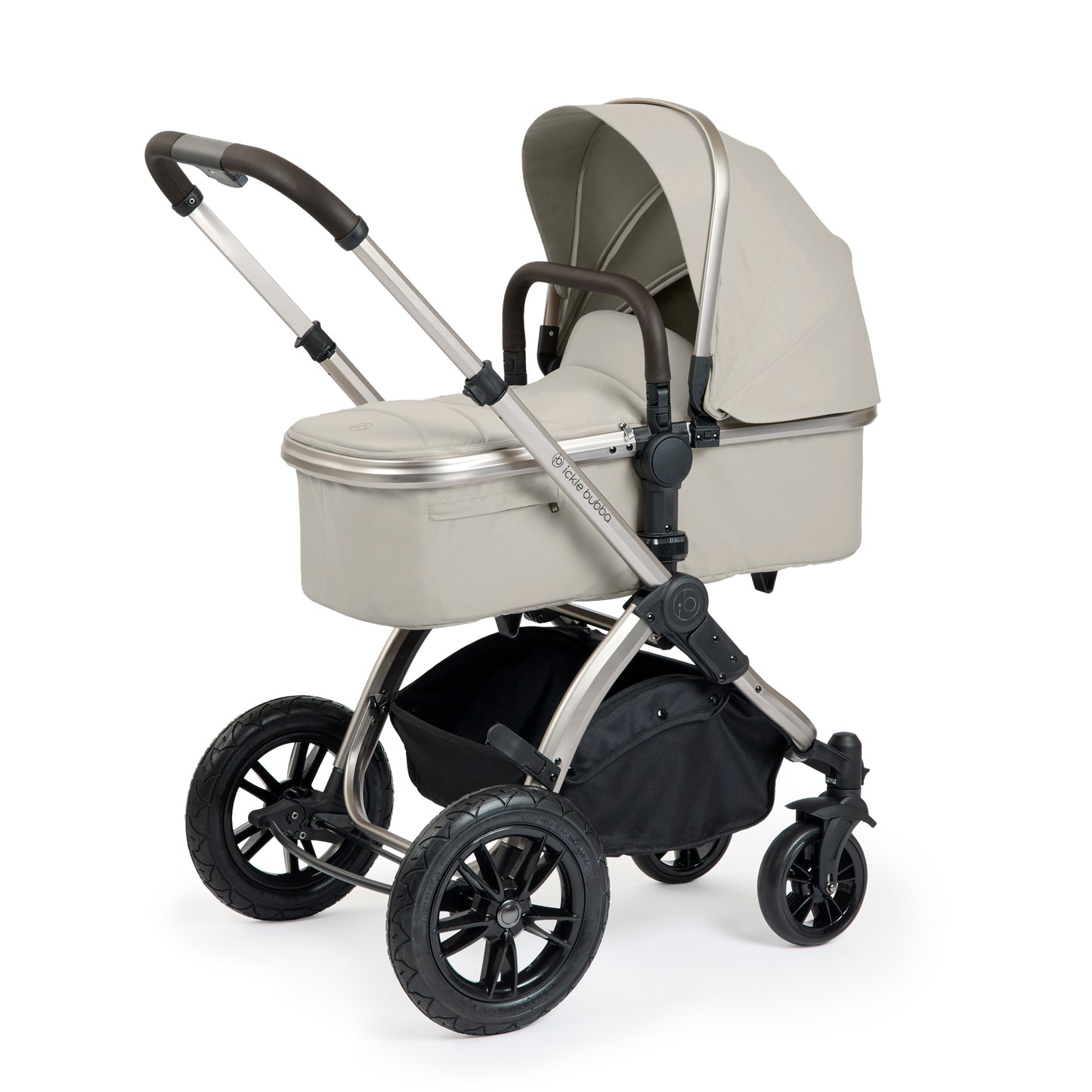 Ickle Bubba Stomp Luxe Elements Edition 12 Piece Pram Moonbeam