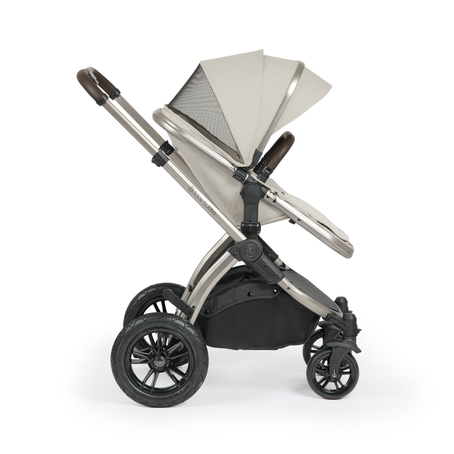 Ickle Bubba Stomp Luxe Elements Edition 12 Piece Pram Moonbeam