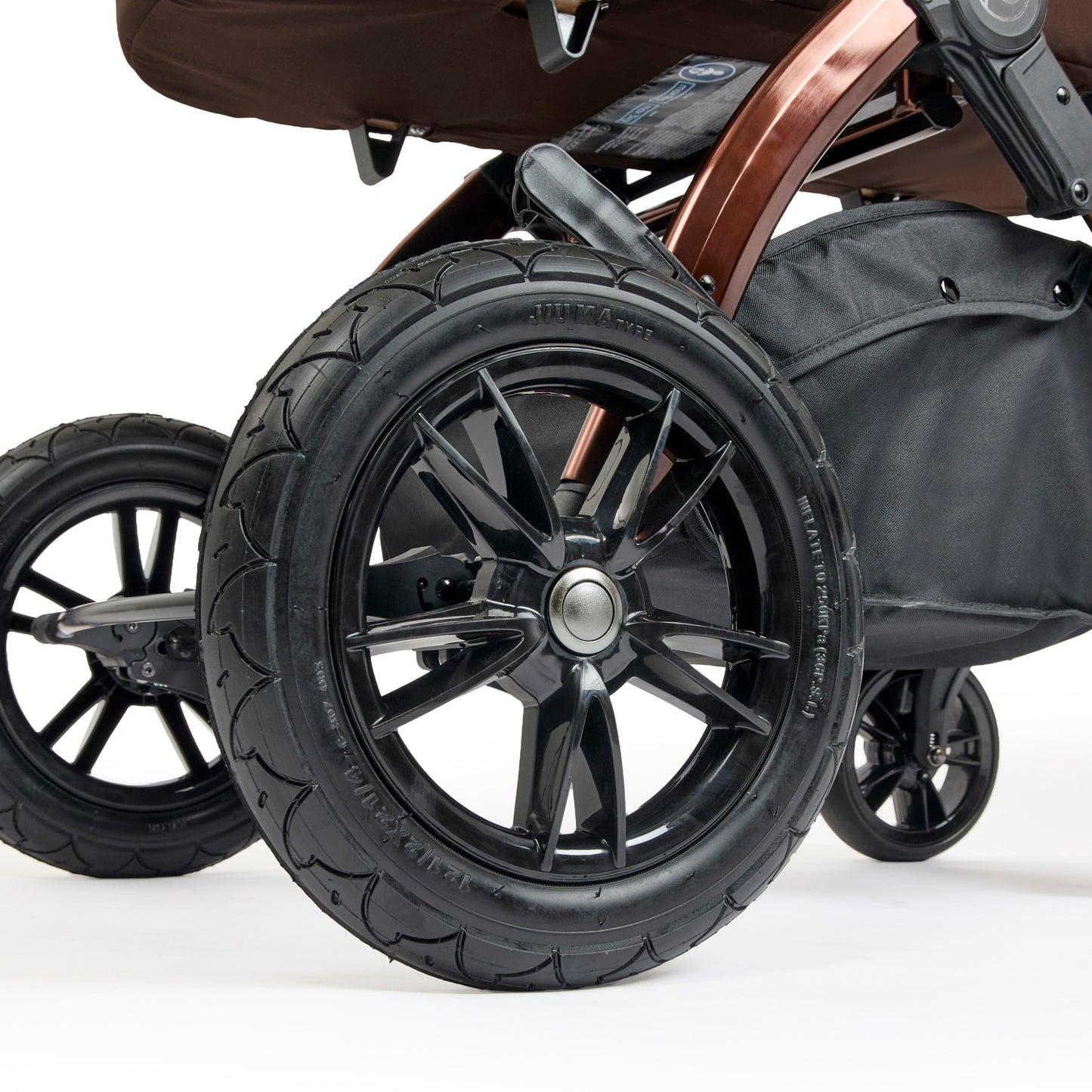 Ickle Bubba Stomp Luxe Elements Edition 15 Piece Travel System Chestnut