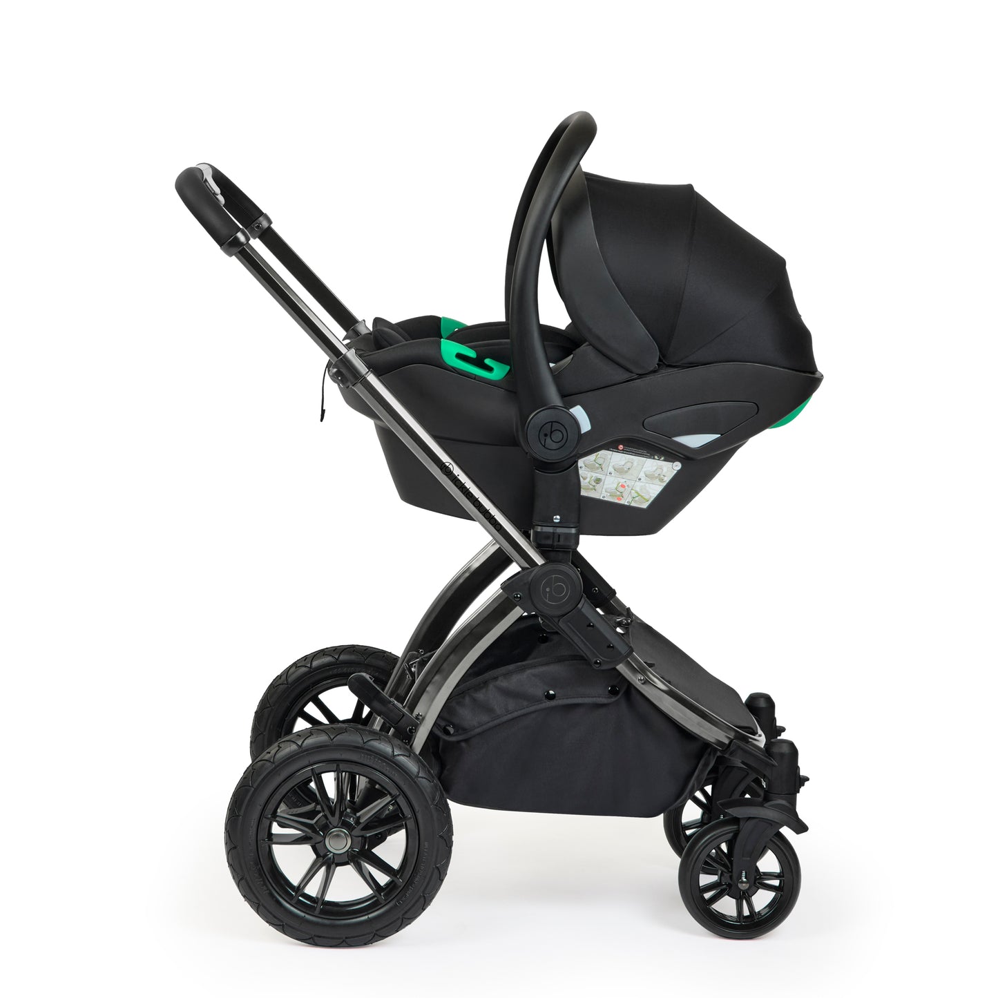 Ickle Bubba Stomp Luxe Elements Edition 15 Piece Travel System Forest