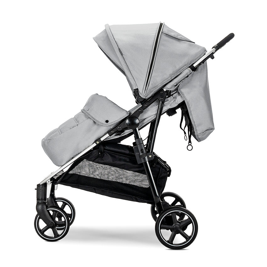 Lorelli Duo Twin Stroller - Cool Grey