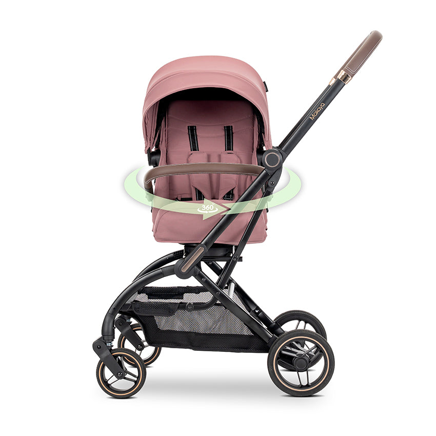 Lorelli Makaya Forward/Rearward 360 Rotation Stroller – Pink