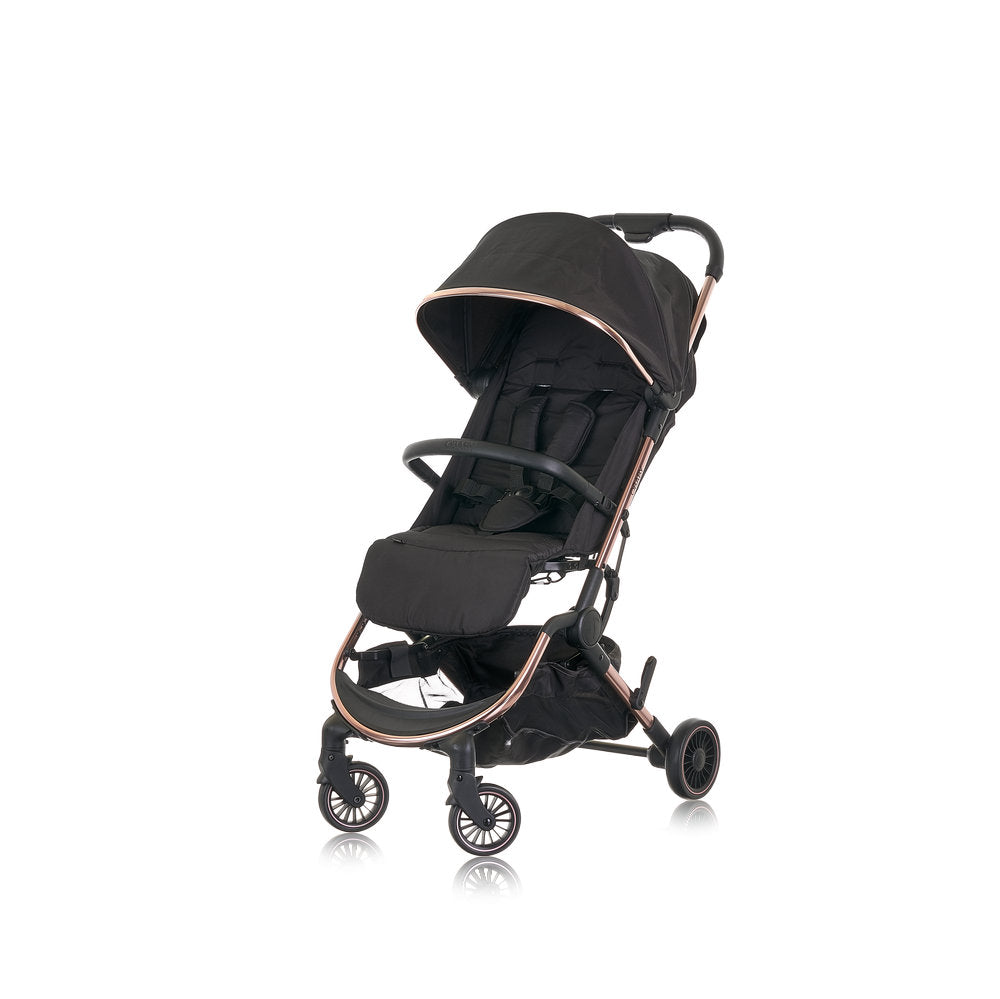 Obaby Roo Stroller – Black & Rose Gold