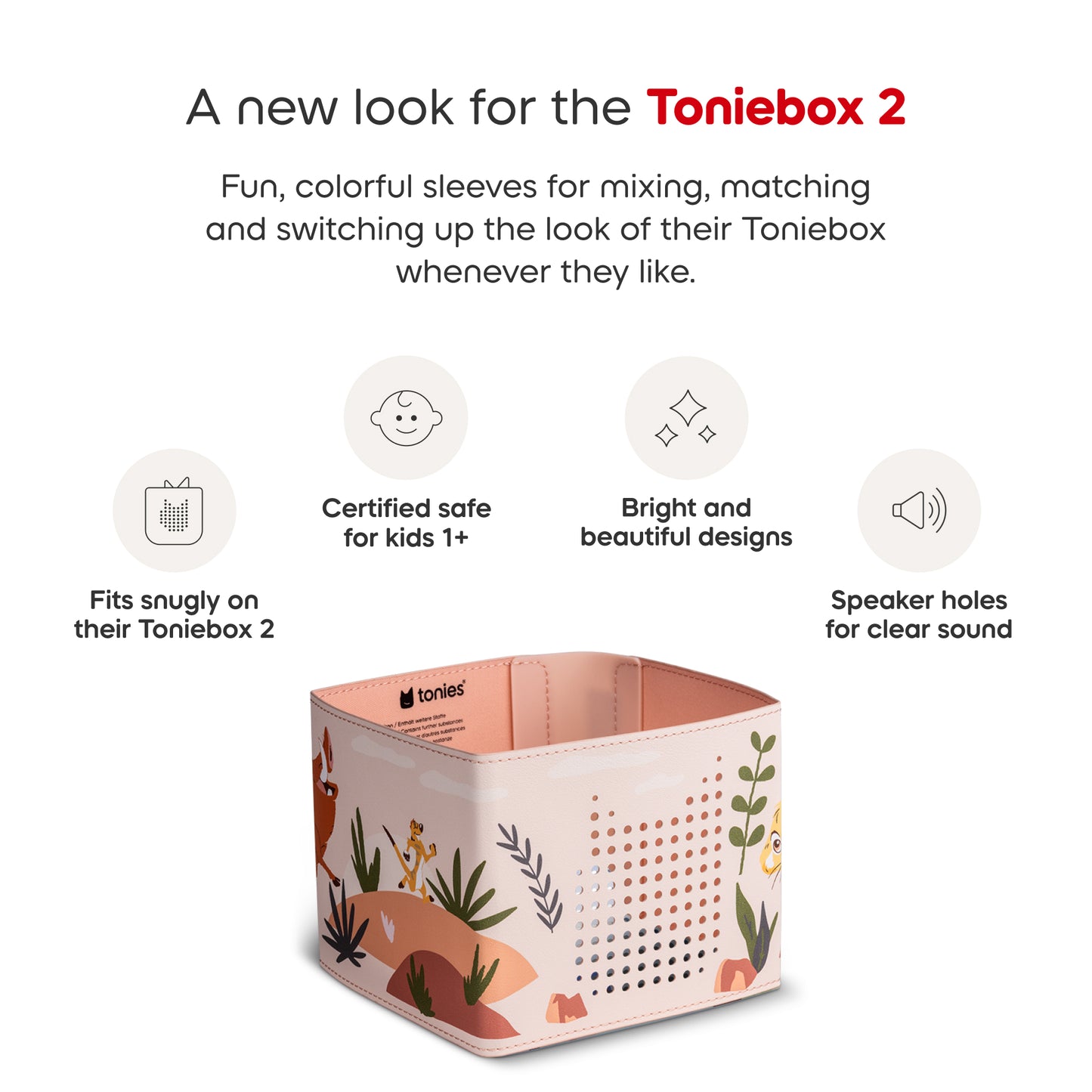 Tonies Disney Lion King Toniebox 2 Sleeve