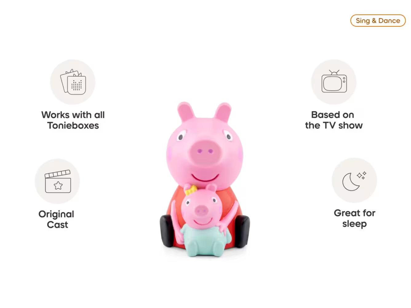 Tonies Peppa Pig: The New Baby (UK)