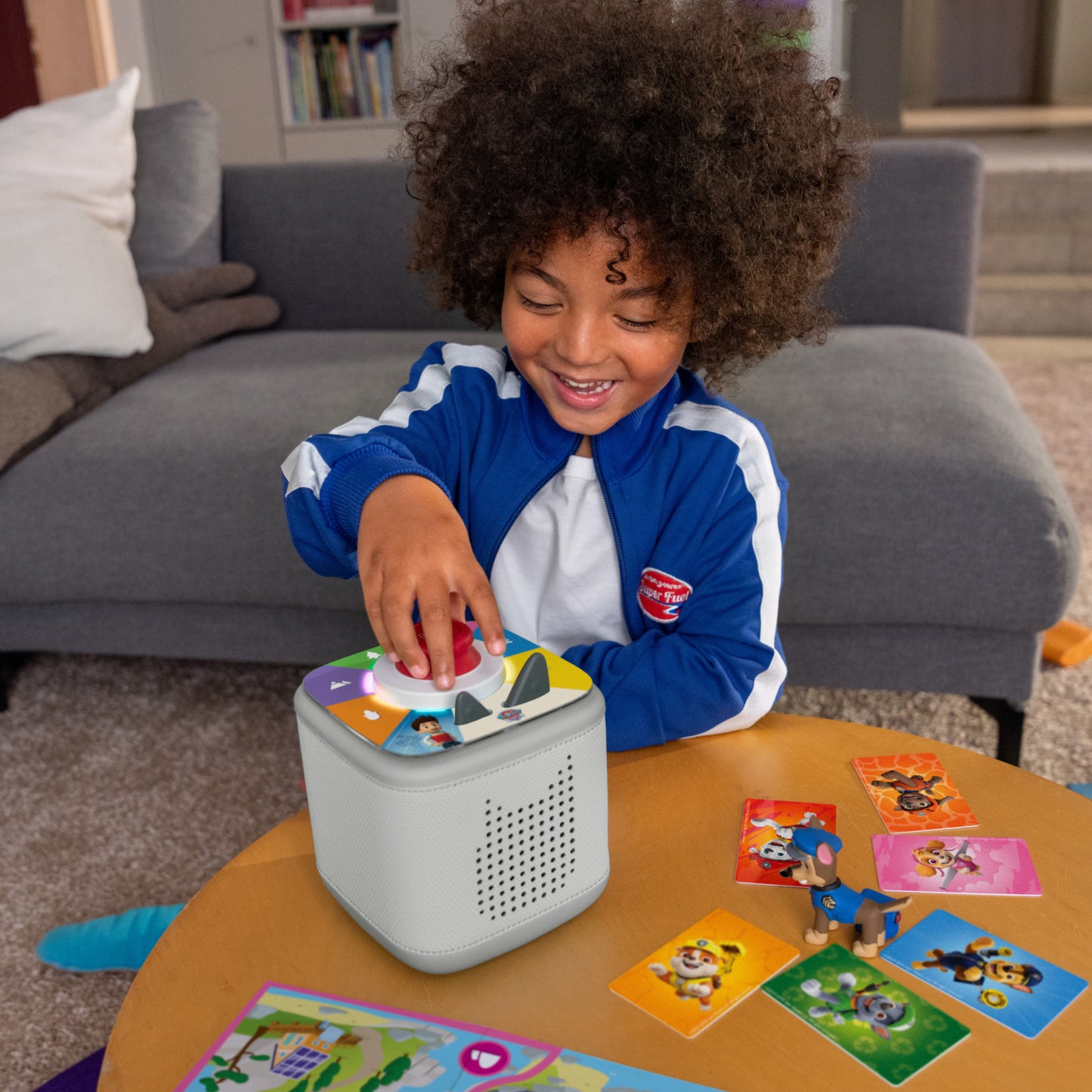 Tonies Moon Grey Toniebox 2 Play Set with PAW Patrol Chase Tonie