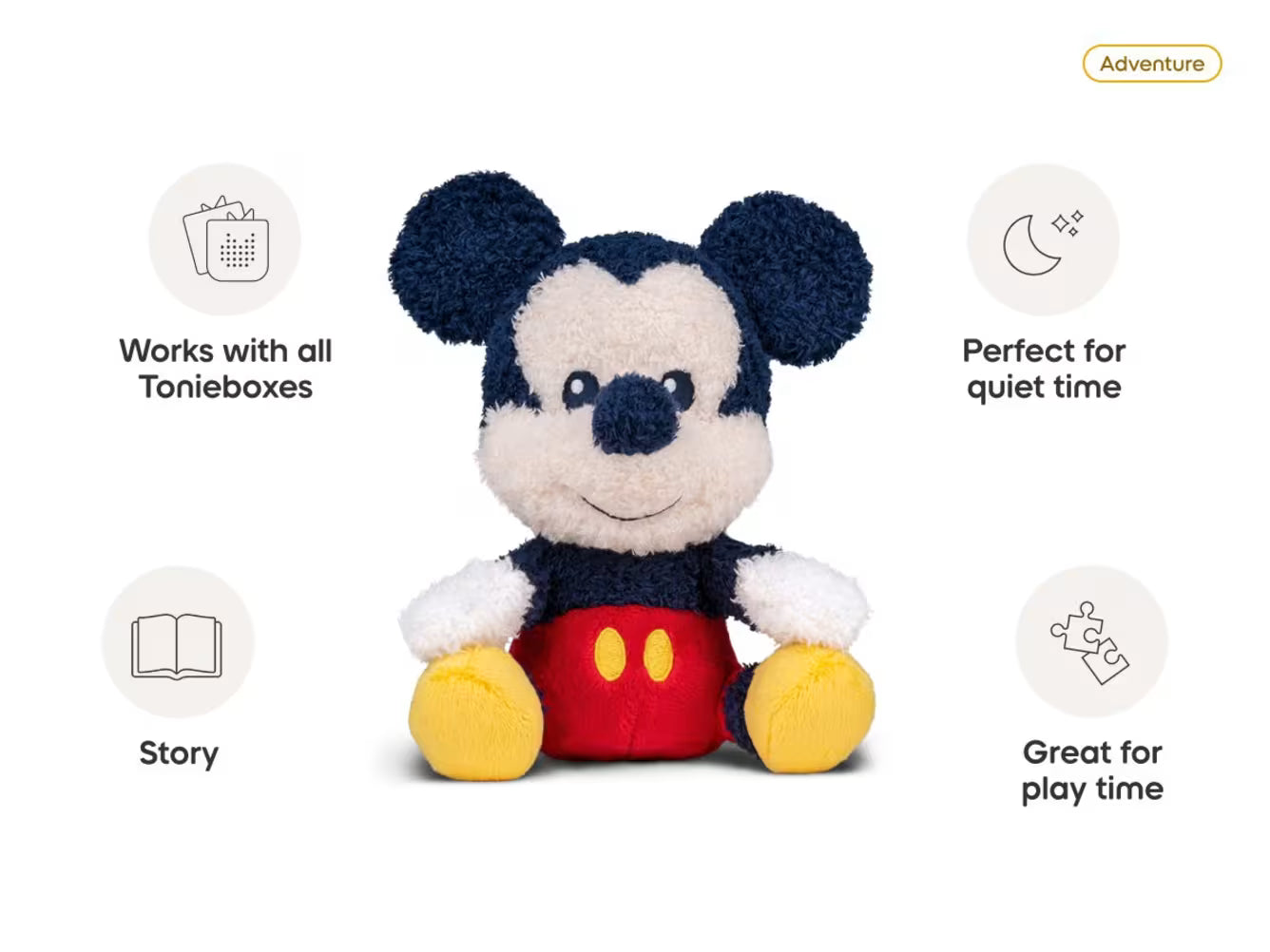 Tonies Disney Mickey Mouse & Friends Disney Mickey Mouse Cuddle Tonie