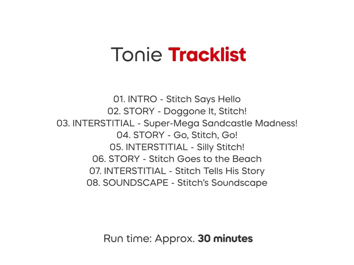 Tonies Disney Stitch Cuddle Tonie