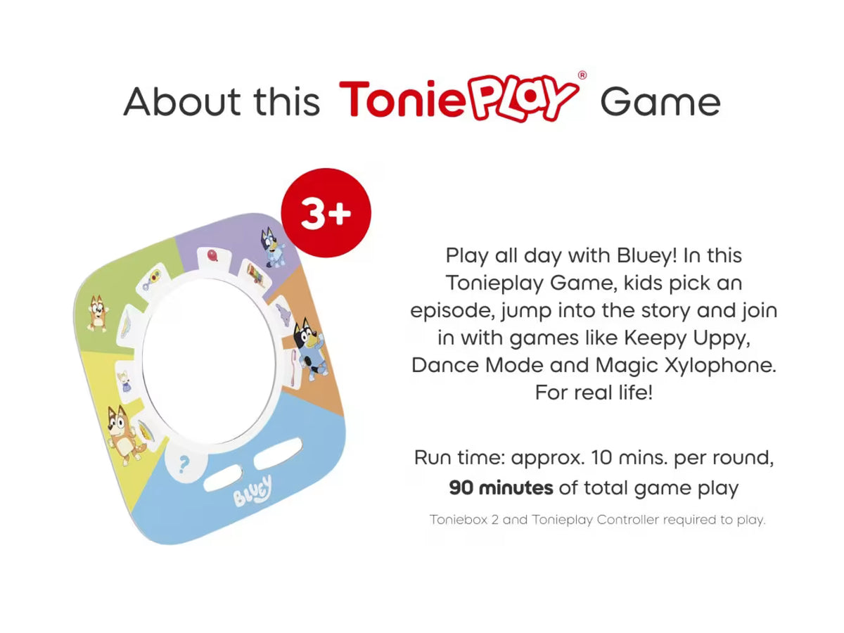 Tonieplay Game A Playful Day with Bluey