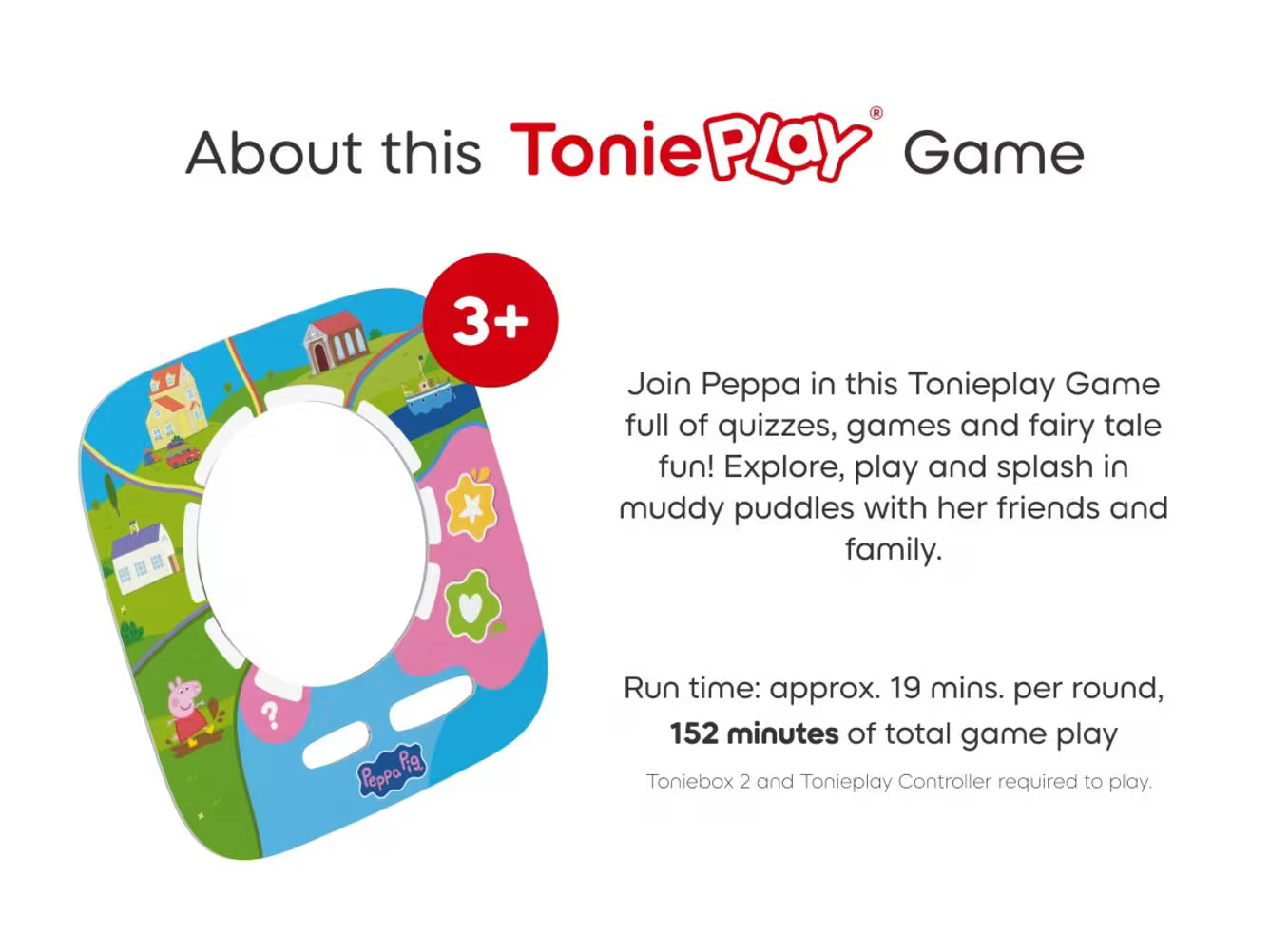 Tonieplay Peppa Pig: Playdate with Peppa (UK)