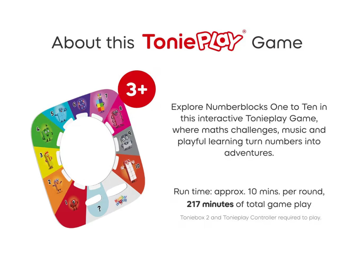 Tonieplay Game Numberblocks: Learning Adventures