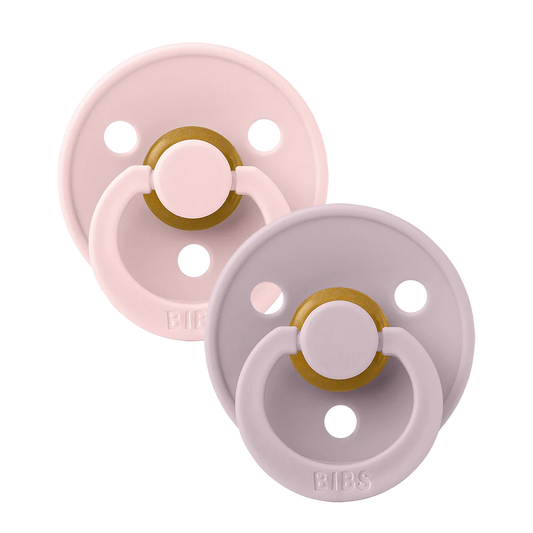 BIBS Colour 2 Pack Blossom/Dusky Lilac