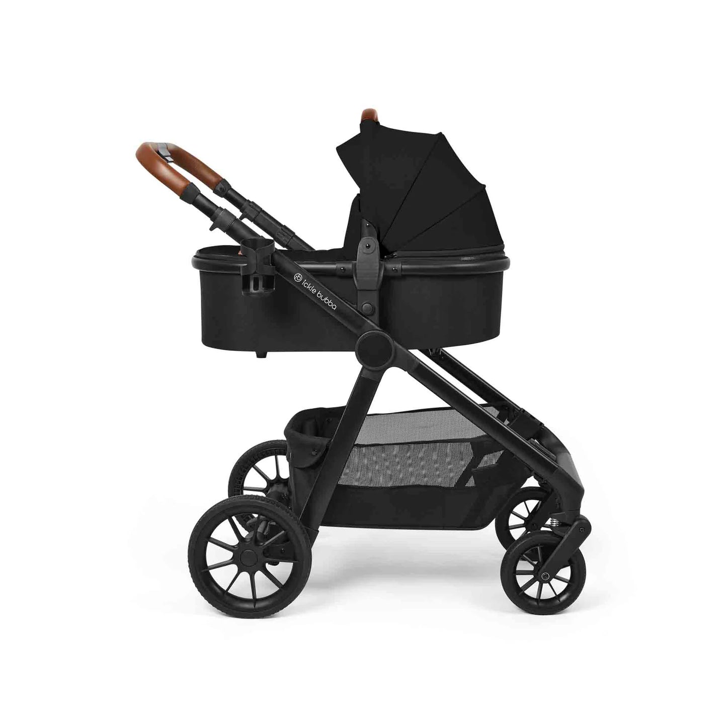 Ickle bubba Virgo Growing Family 11 Piece Pram Black