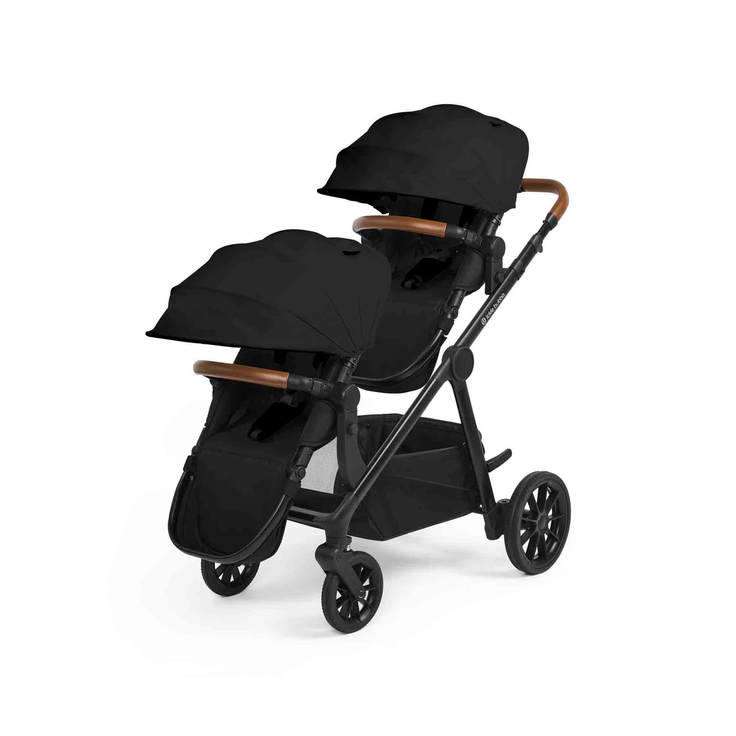 Ickle bubba Virgo Growing Family 11 Piece Pram Black