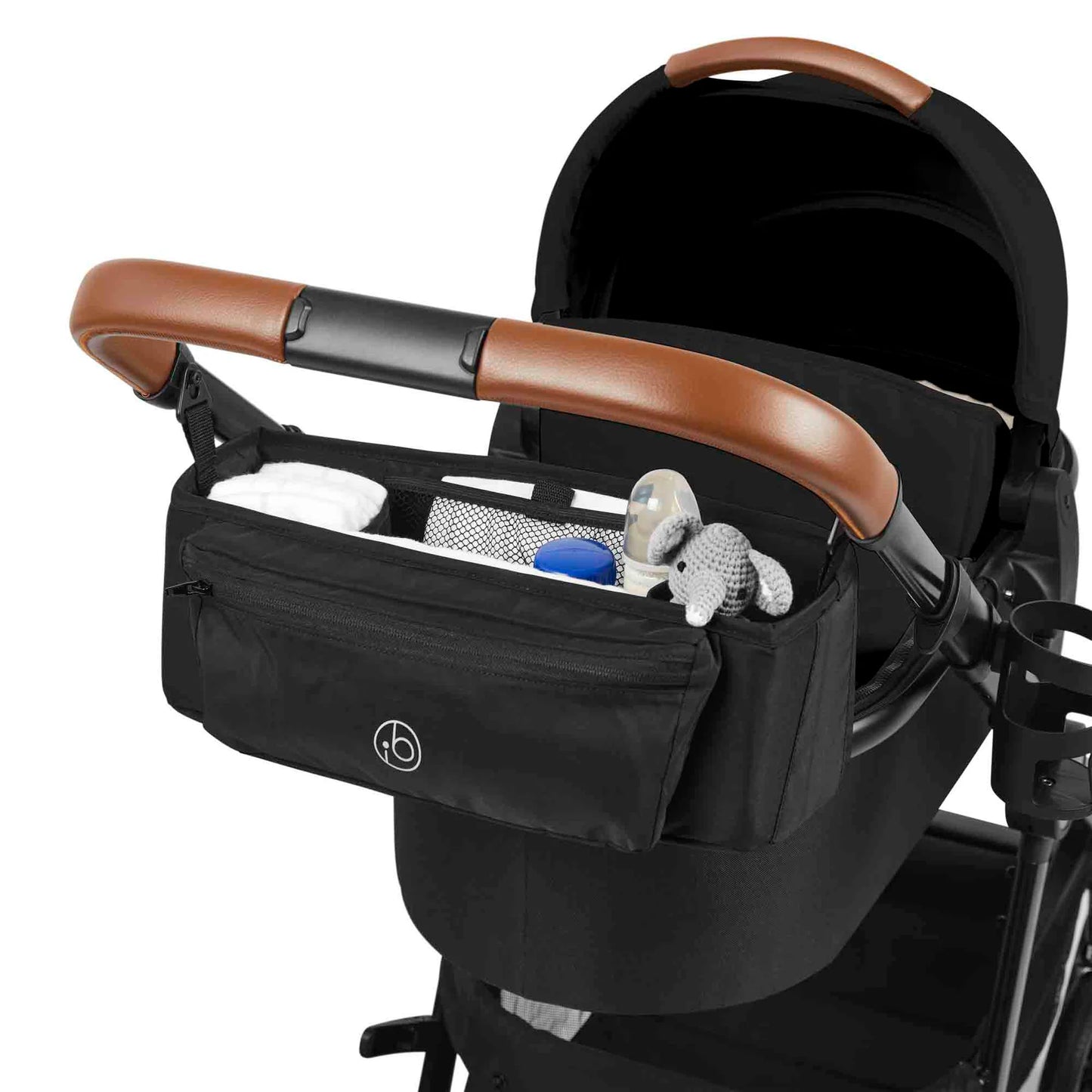 Ickle bubba Virgo Growing Family 11 Piece Pram Black