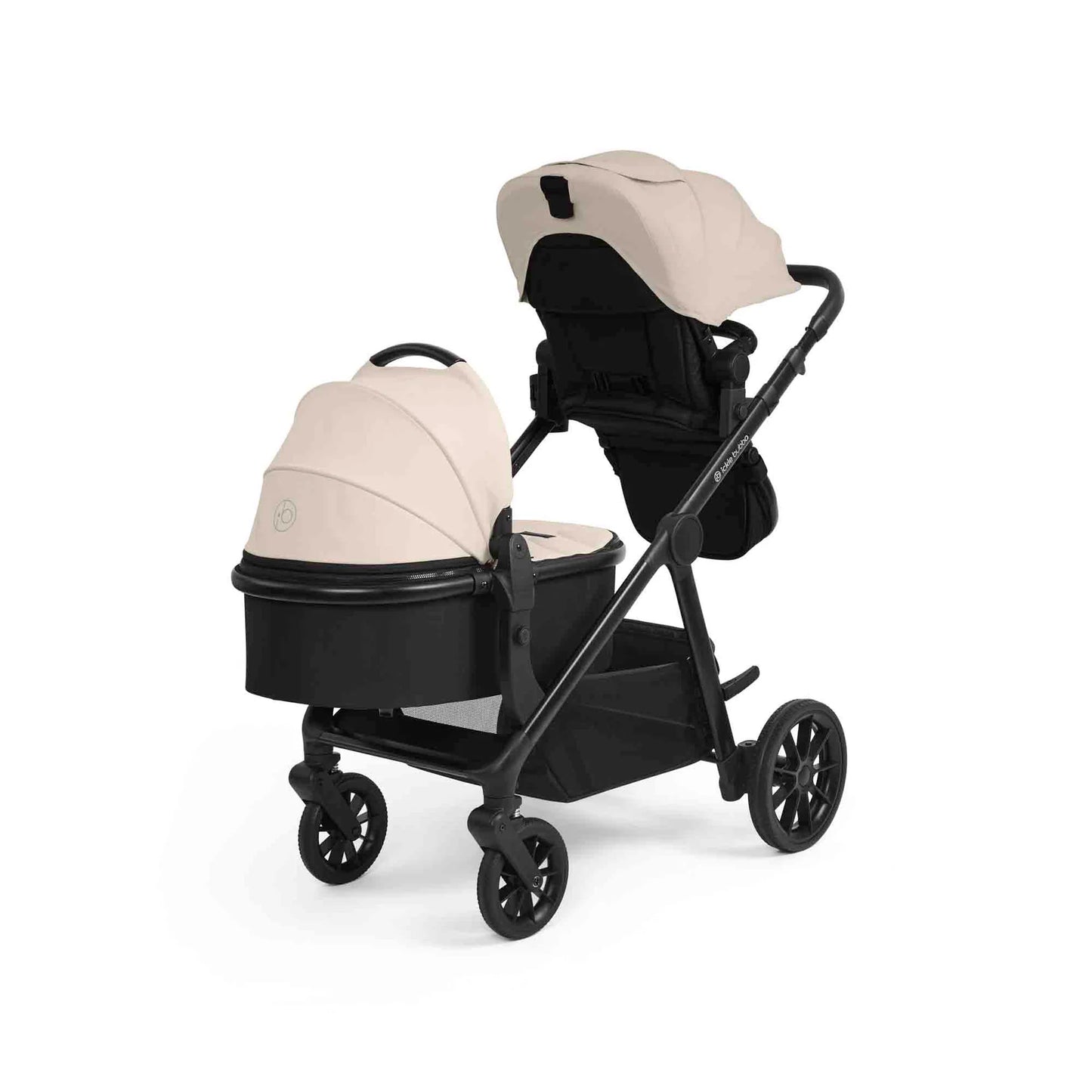 Ickle Bubba Virgo Twin 12 Piece Pram Stone