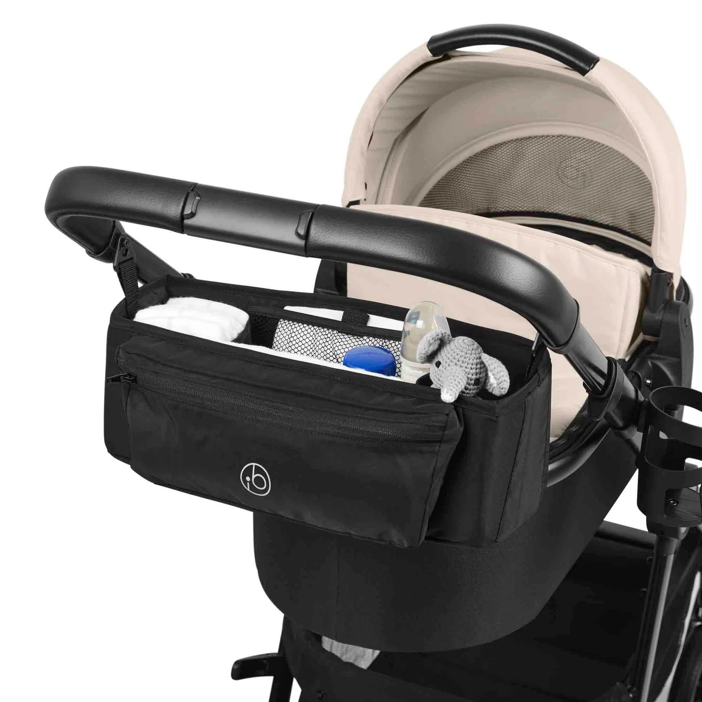 Ickle Bubba Virgo Twin 12 Piece Pram Stone