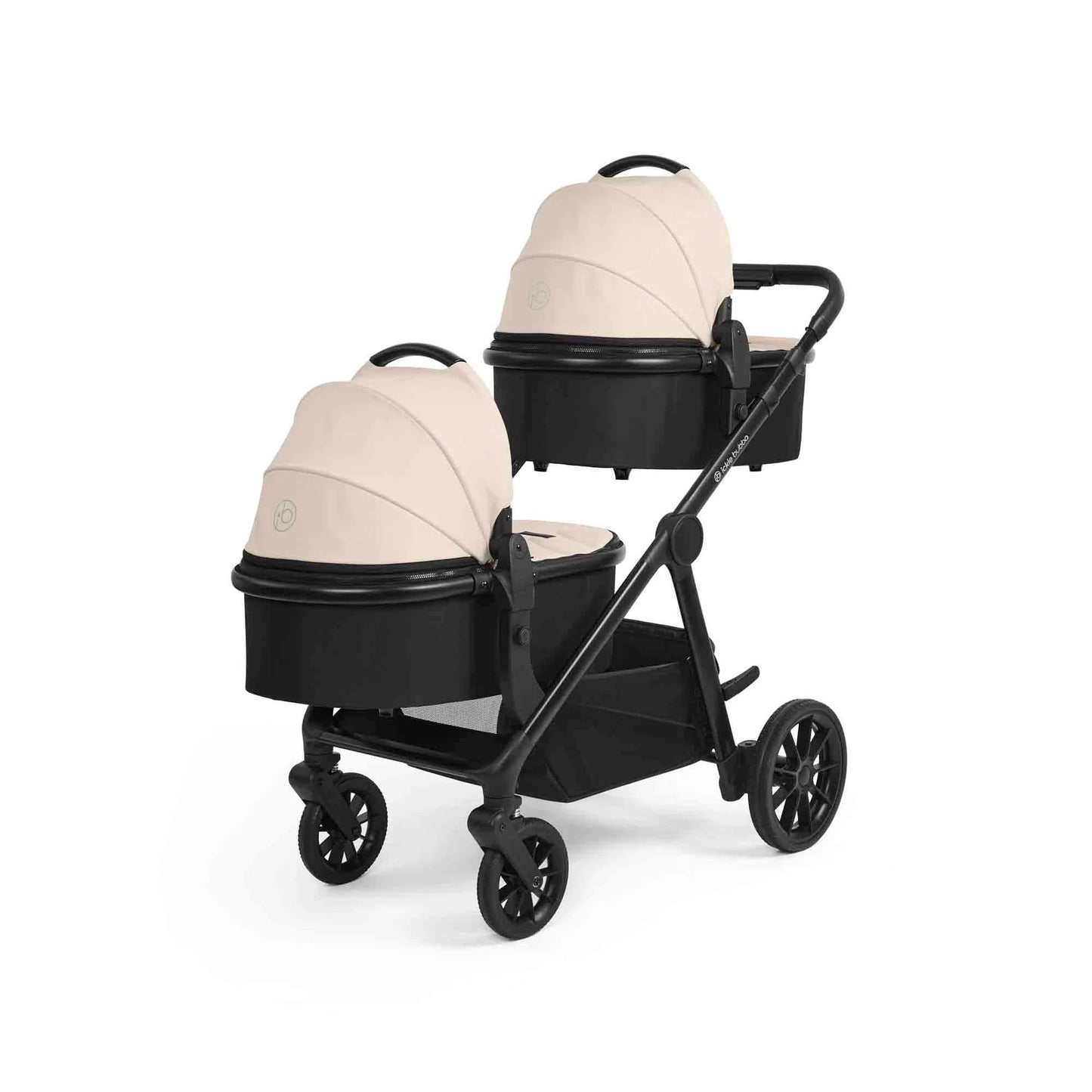 Ickle Bubba Virgo Twin 12 Piece Pram Stone