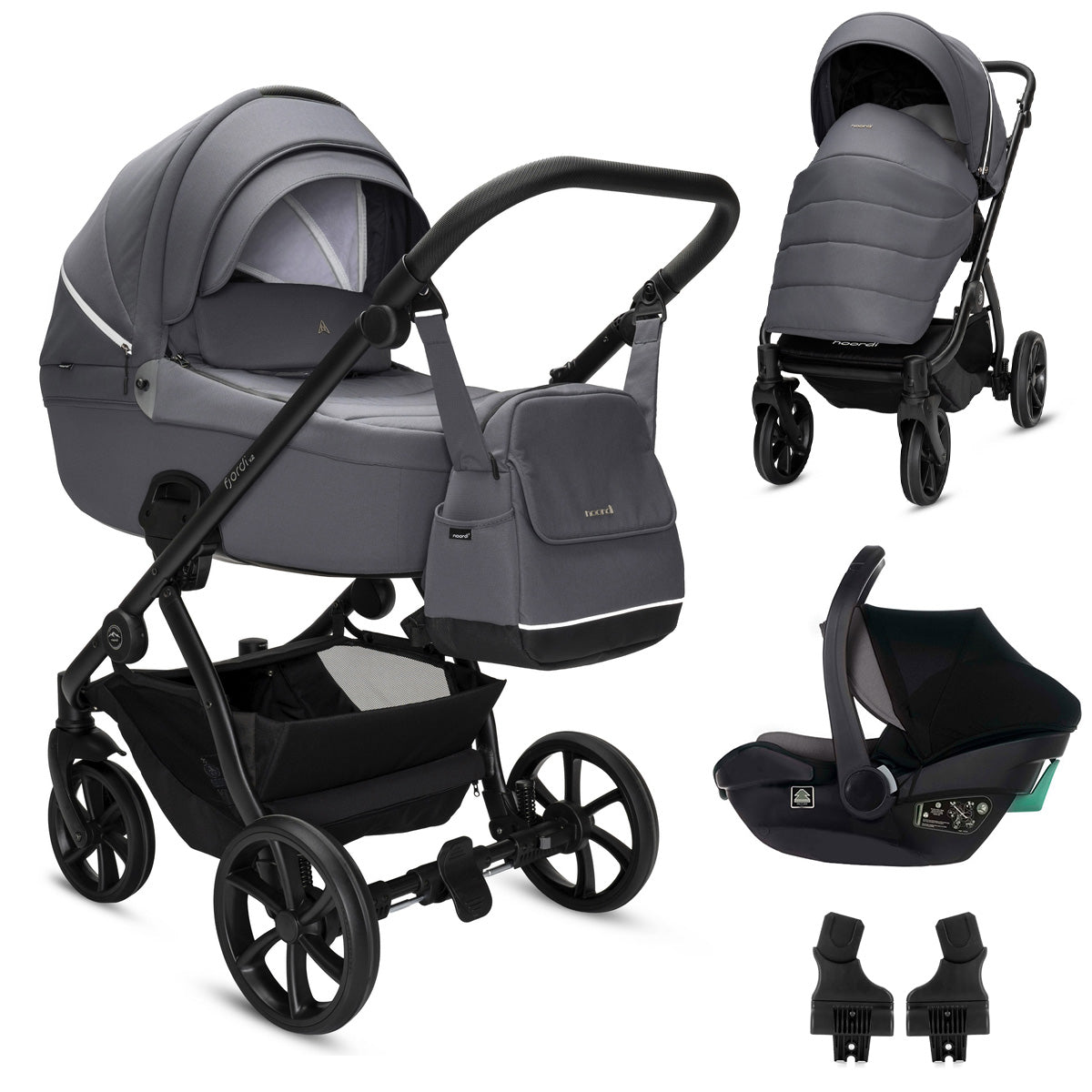 Noordi Fjordi V2 3in1 with Travel Carrier Car Seat