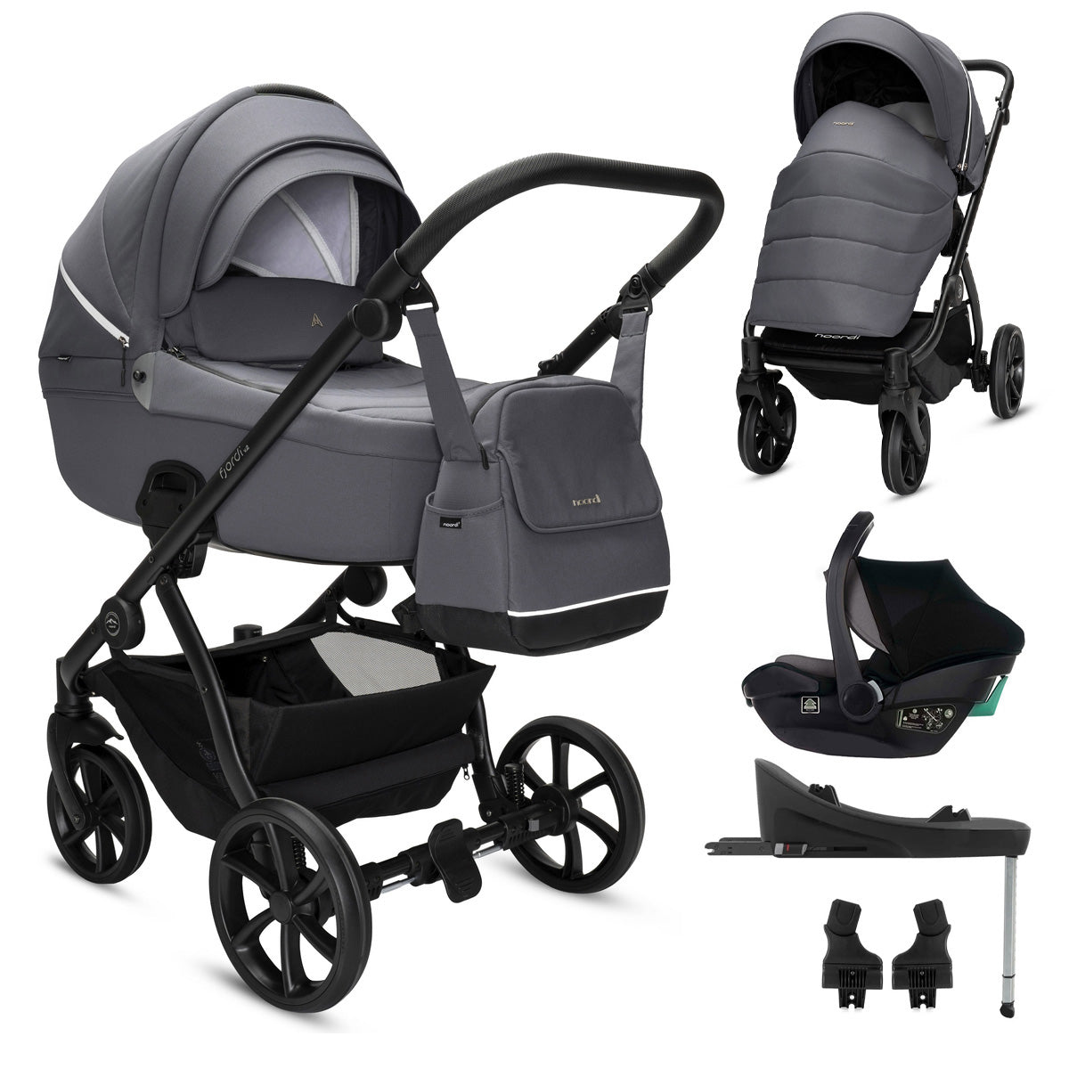 Noordi Fjordi V2 3in1 with Travel Carrier Car Seat