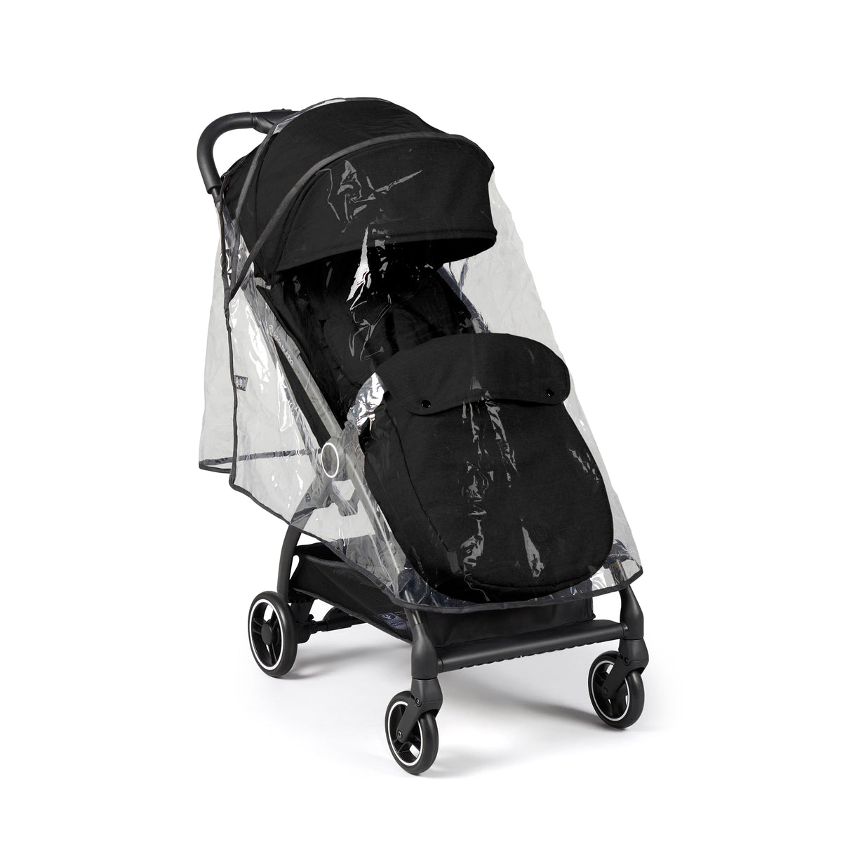 Ickle Bubba Aries Max Autofold Stroller - Black