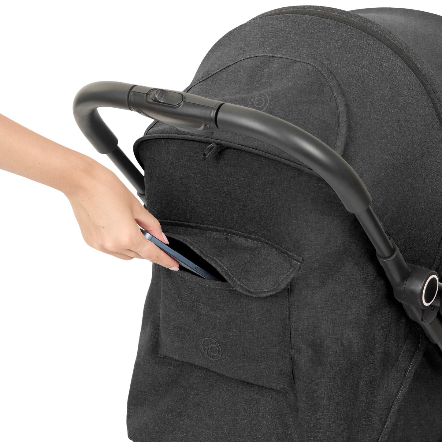 Ickle Bubba Aries Max Autofold Stroller - Graphite Grey