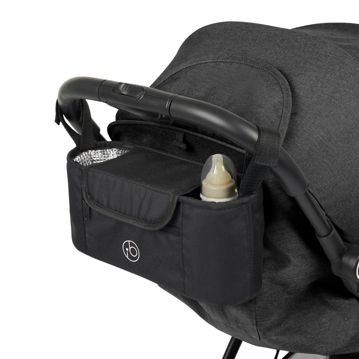 Ickle Bubba Aries Prime Autofold Stroller - Graphite Grey