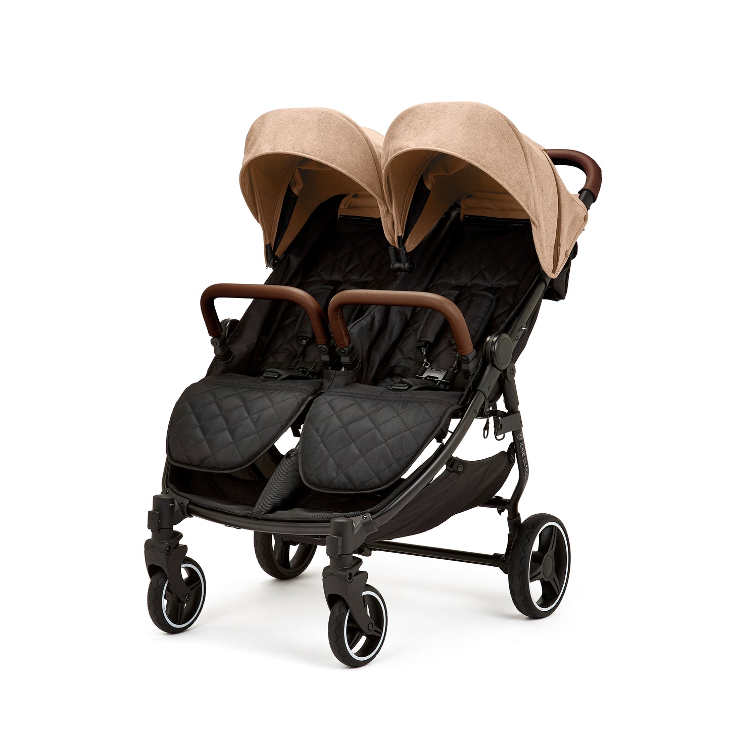 Ickle Bubba Venus Max Double Stroller Biscuit