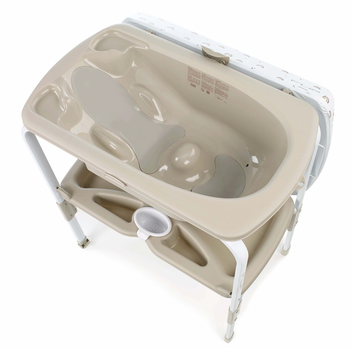 Jane Flip Baby Bath Changing Unit, Sesame