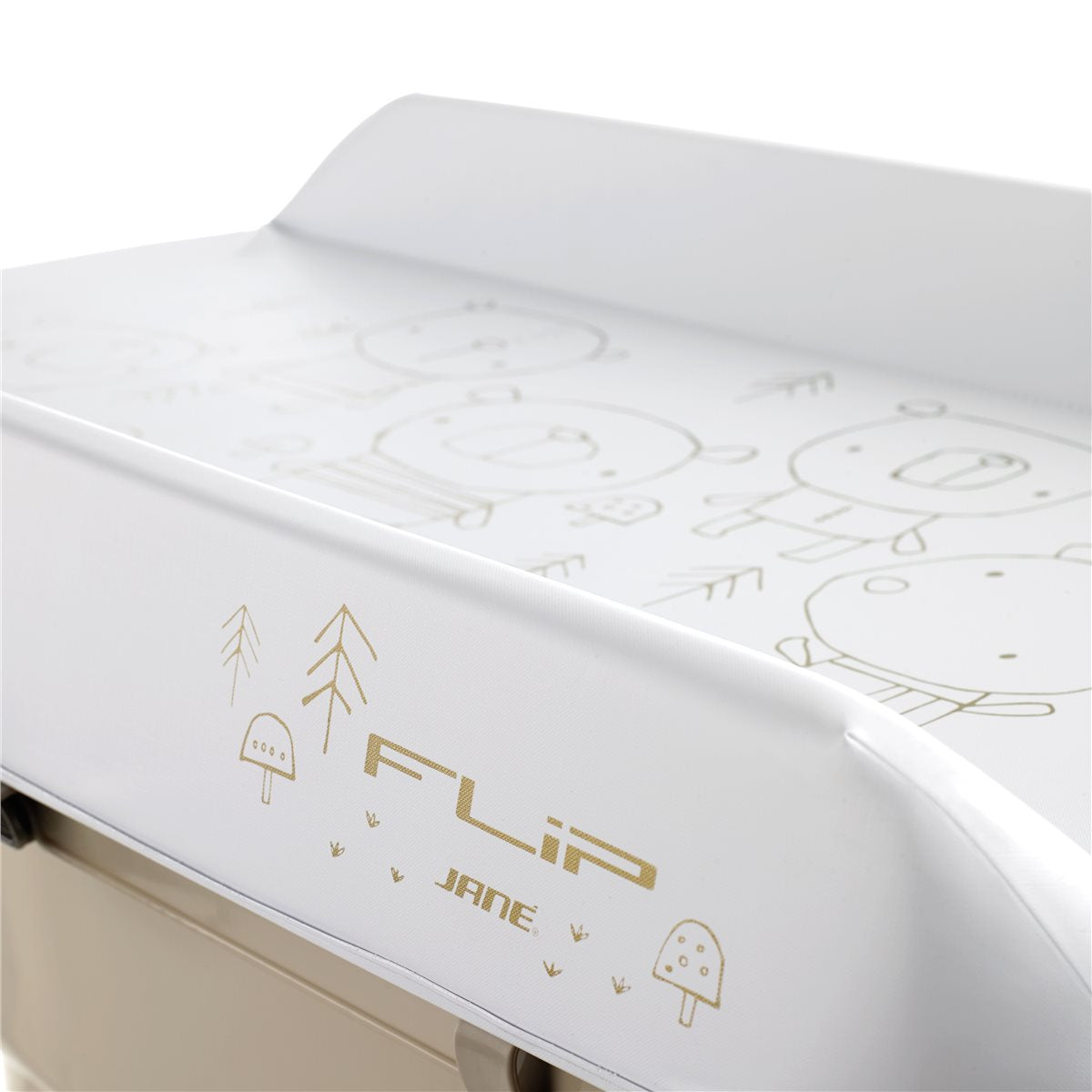 Jane Flip Baby Bath Changing Unit, Sesame