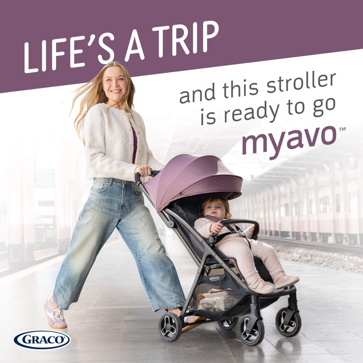 Graco Myavo - Mulberry