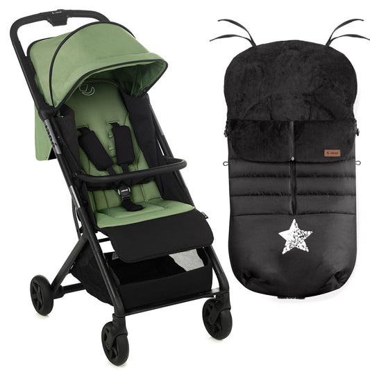 Jane Rocket Sport Luxe Pushchair with Raincover & Footmuff / Seat Liner