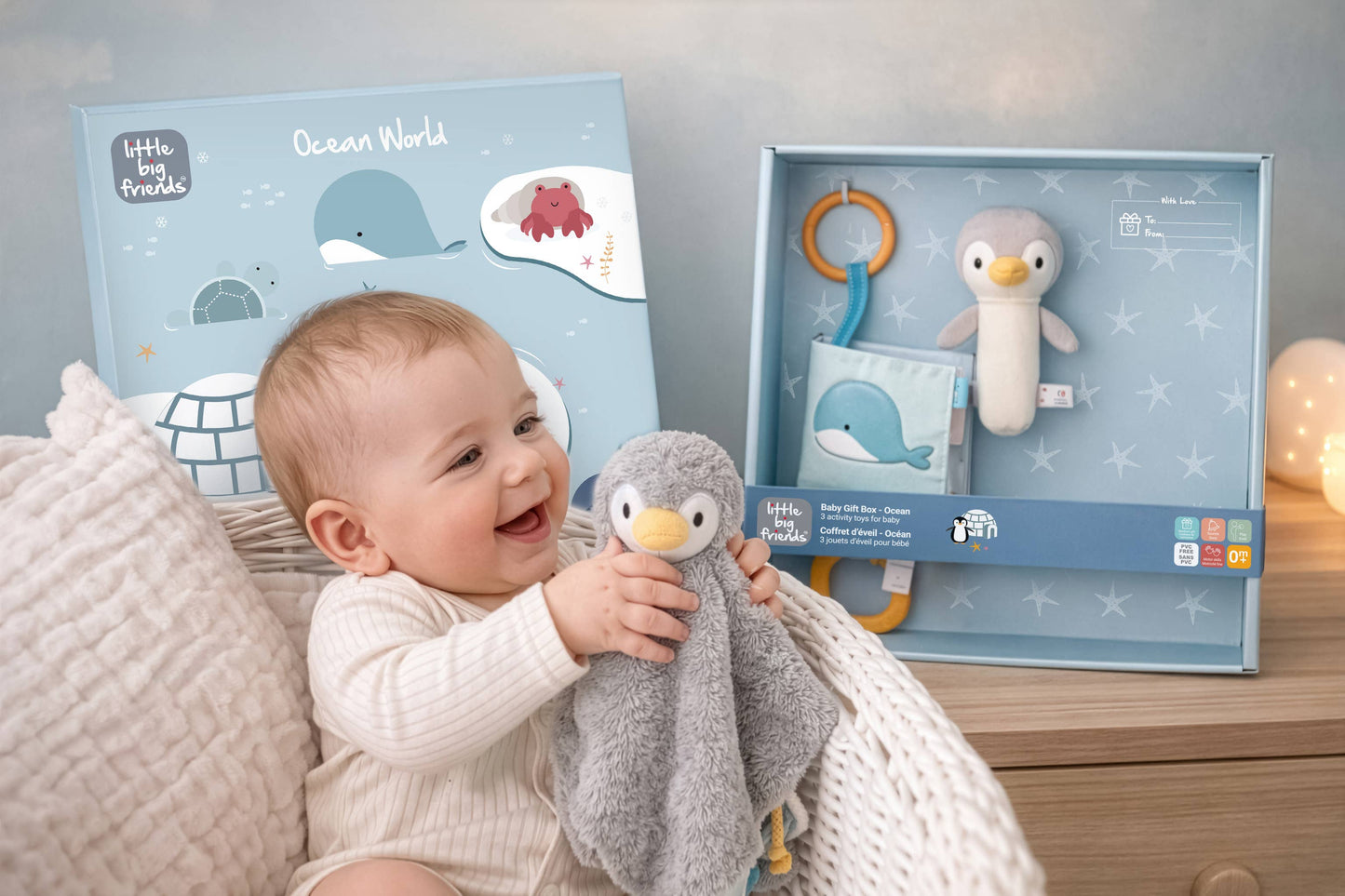 Little Big Friends Baby Gift Box - Ocean