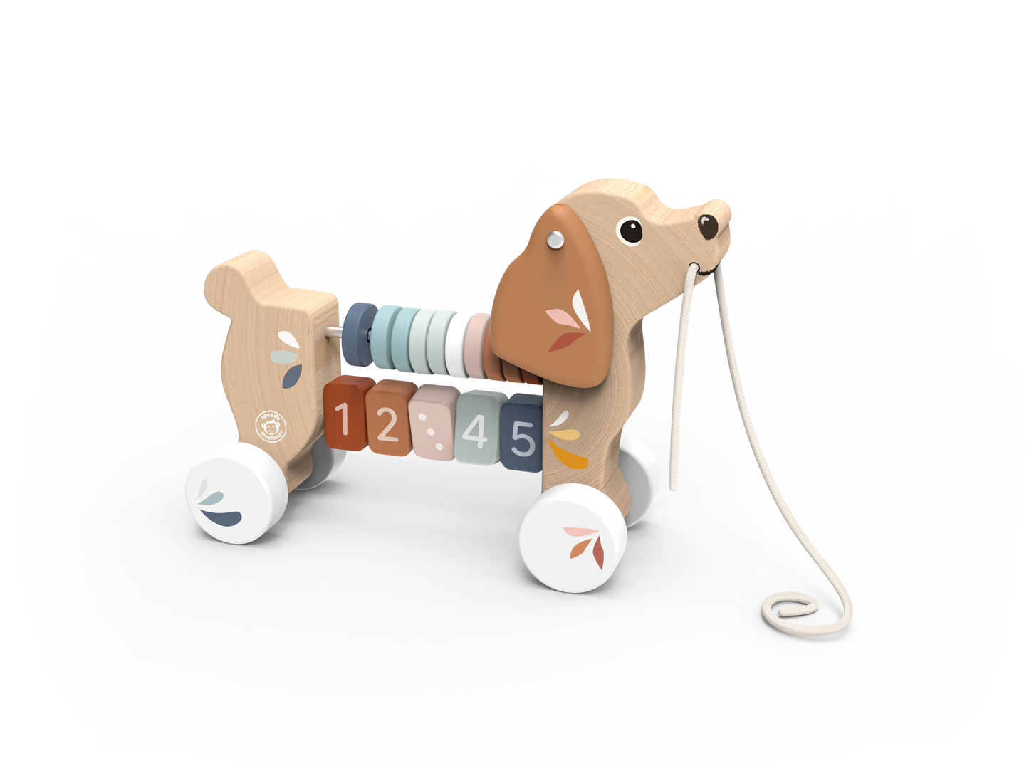 Speedy Monkey Puppy pull along